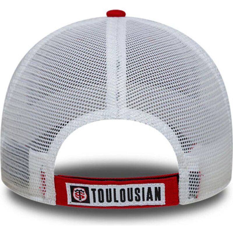 cappello-curvo-rosso-cinghia-regolabile-9forty-league-dei-stade-toulousain-top-14-di-new-era cappello-curvo-rosso-cinghia-regolabile-9forty-league-dei-stade-toulousain-top-14-di-new-era