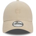 cappello-curvo-beige-cinghia-regolabile-9forty-baby-cord-dei-stade-toulousain-top-14-di-new-era