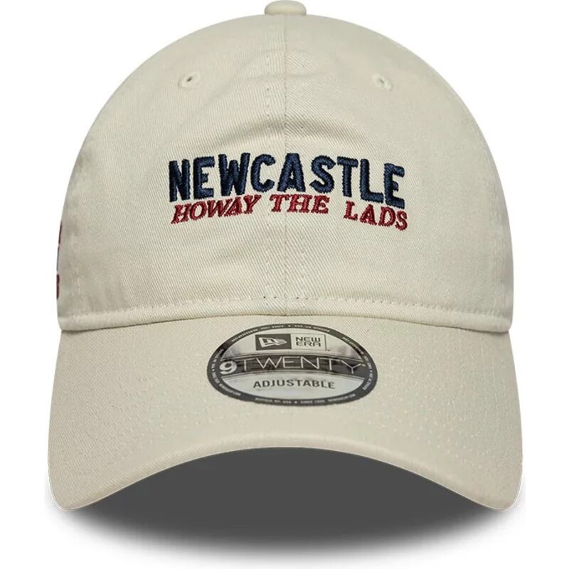 cappello-curvo-beige-cinghia-regolabile-9twenty-wordmark-howay-the-lads-dei-newcastle-united-football-club-premier-league-di-new