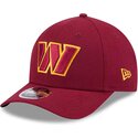 cappello-curvo-rosso-snapback-9forty-m-crown-team-dei-washington-commanders-nfl-di-new-era