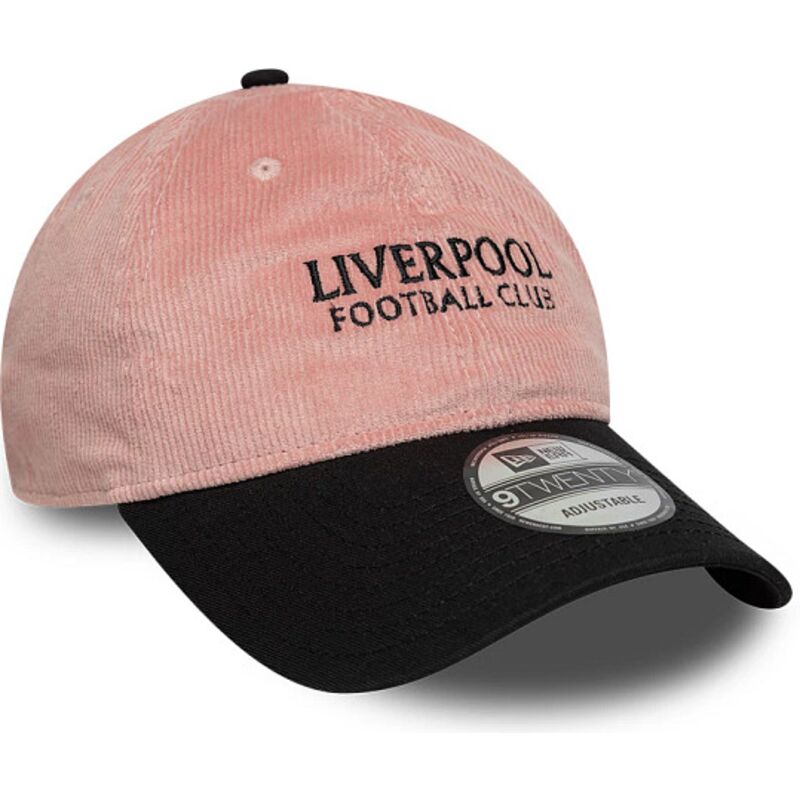cappello-curvo-rosa-cinghia-regolabile-9twenty-cord-dei-liverpool-football-club-premier-league-di-new-era