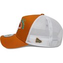 cappello-curvo-arancia-snapback-a-frame-fishing-di-new-era