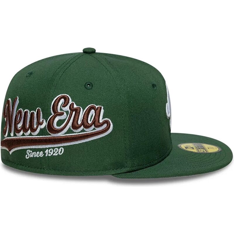 cappello-piatto-verde-aderente-59fifty-originators-di-new-era