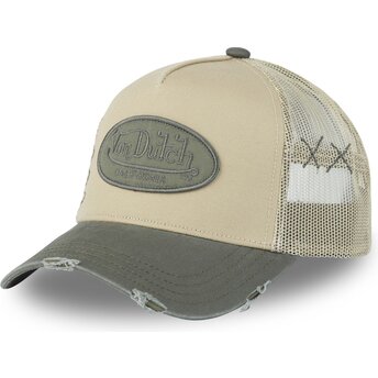 Cappello curvo beige snapback USED 02 di Von Dutch