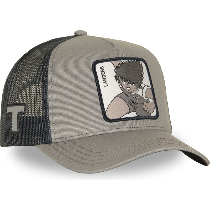 cappello-curvo-grigio-snapback-oet2-lan-mark-lenders-campioni-oliver-e-benji-di-capslab