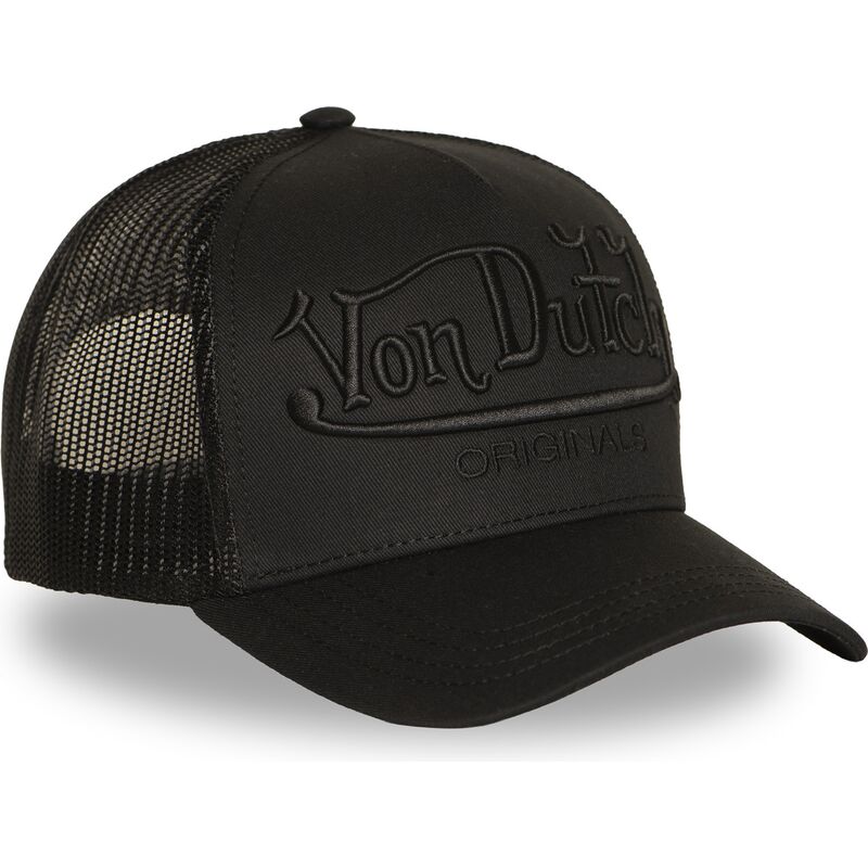cappellino-trucker-nero-emb03-di-von-dutch