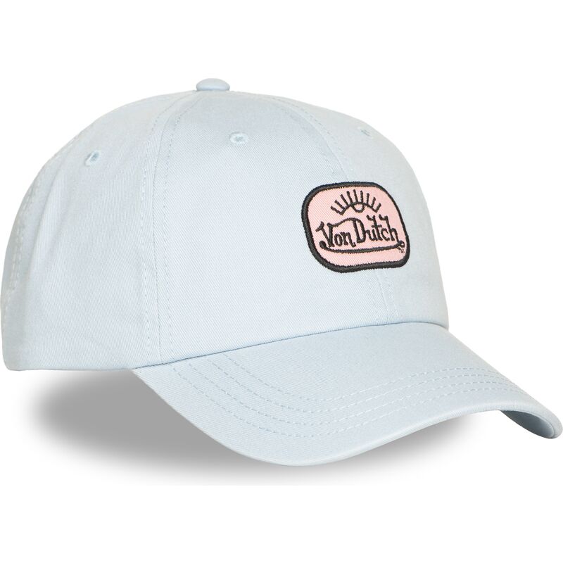 cappellino-curvo-azzurro-chiaro-regolabile-log11-di-von-dutch
