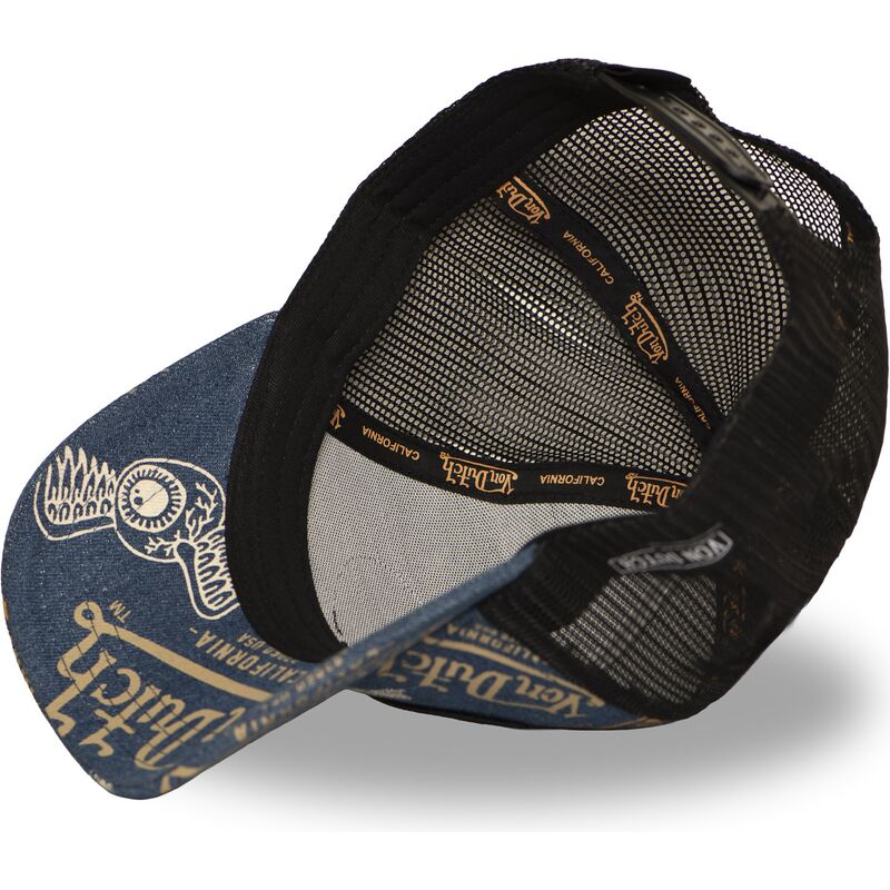 cappellino-trucker-blu-marino-cafe08-di-von-dutch