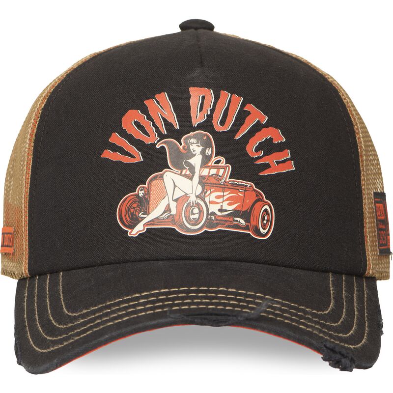 cappellino-trucker-nero-e-beige-crew31-di-von-dutch