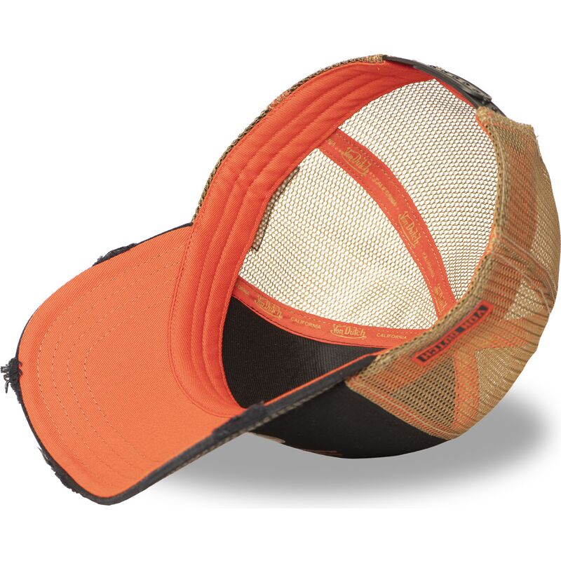 cappellino-trucker-nero-e-beige-crew31-di-von-dutch