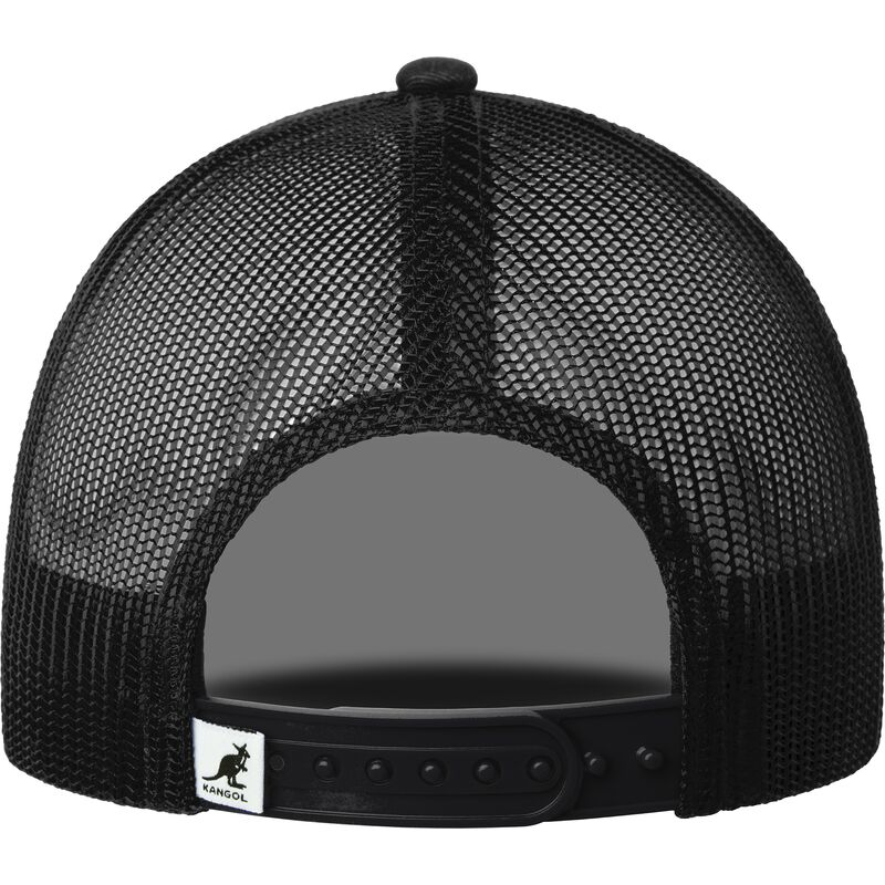 cappello-curvo-nero-snapback-lowrider-di-kangol
