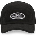 cappello-curvo-5-panel-nero-cinghia-regolabile-c5p-vel05-di-von-dutch
