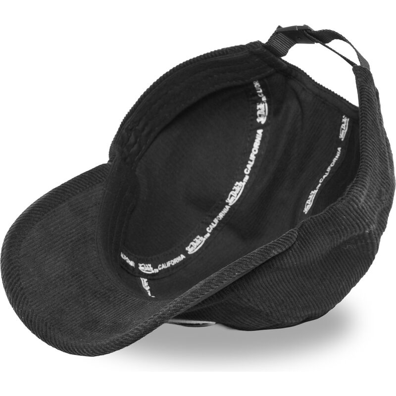 cappello-curvo-5-panel-nero-cinghia-regolabile-c5p-vel05-di-von-dutch