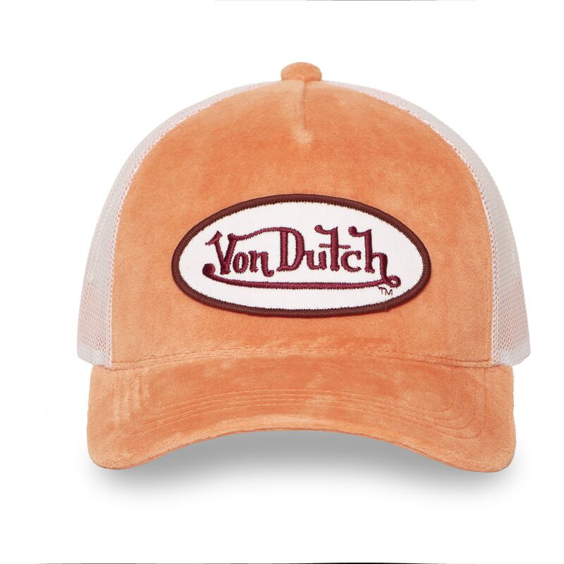 cappello-curvo-arancia-snapback-kylie-pe-di-von-dutch cappello-curvo-arancia-snapback-kylie-pe-di-von-dutch