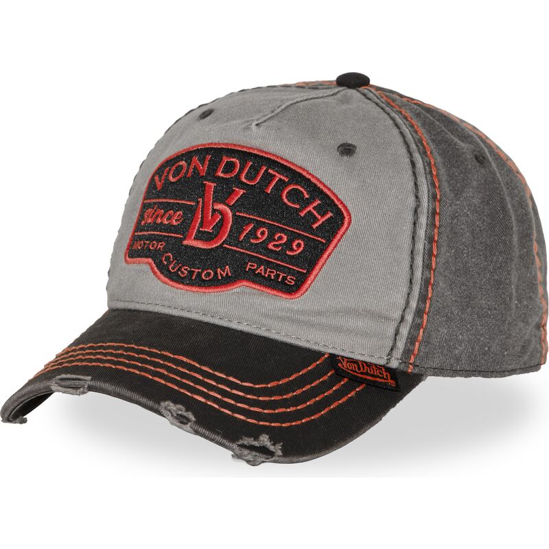 cappello-curvo-grigio-cinghia-regolabile-retro16-di-von-dutch