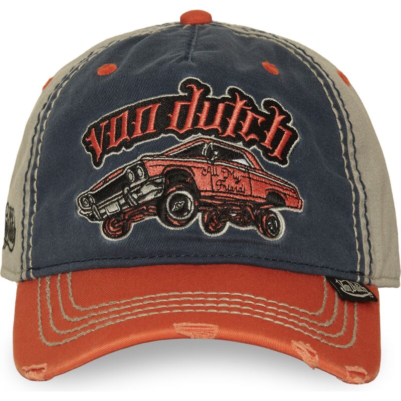 cappello-curvo-multicolore-cinghia-regolabile-retro18-di-von-dutch