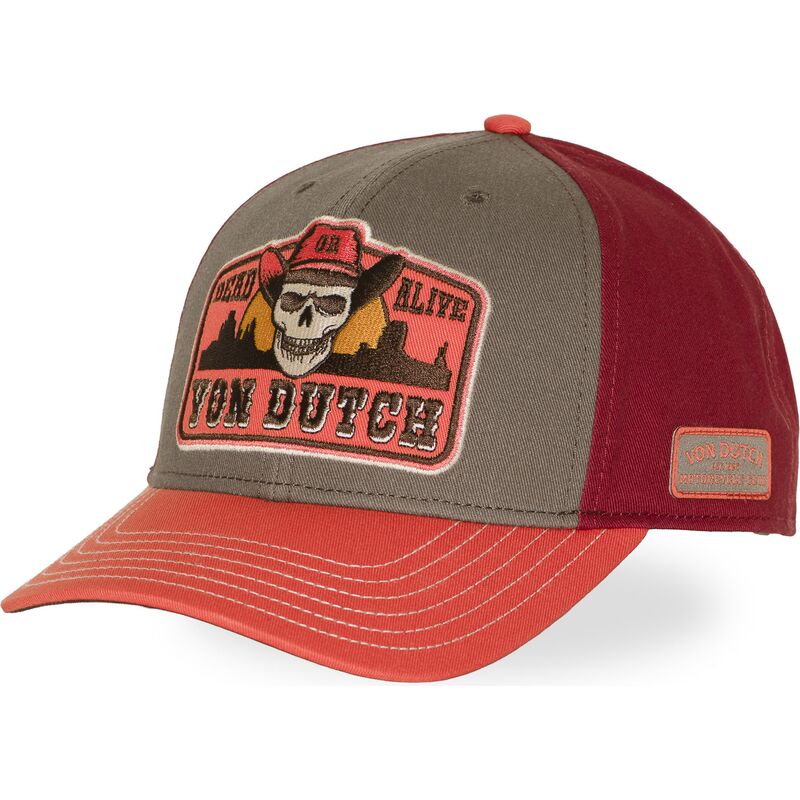 cappello-curvo-multicolore-snapback-sem13-di-von-dutch