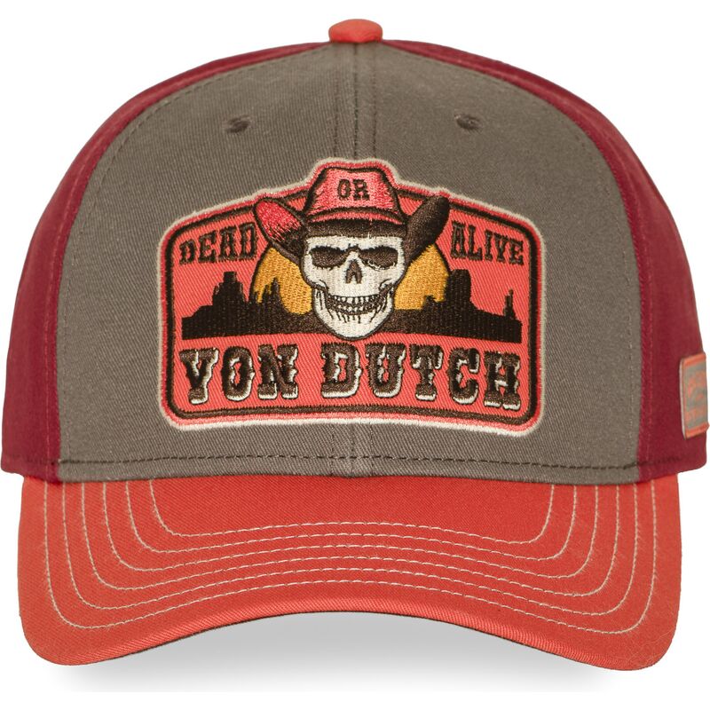 cappello-curvo-multicolore-snapback-sem13-di-von-dutch