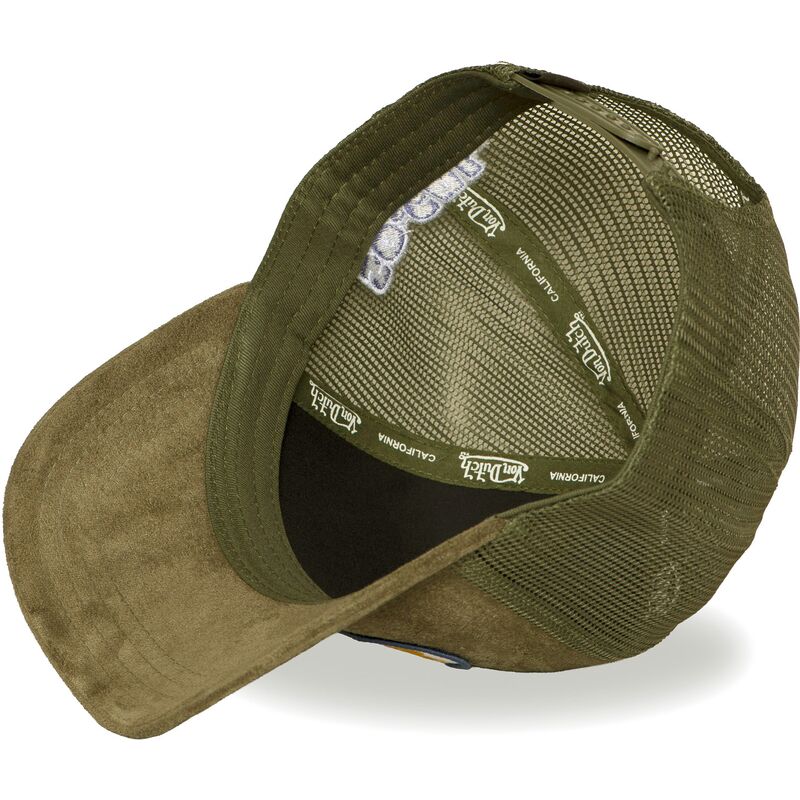 cappello-curvo-verde-snapback-fur15-di-von-dutch