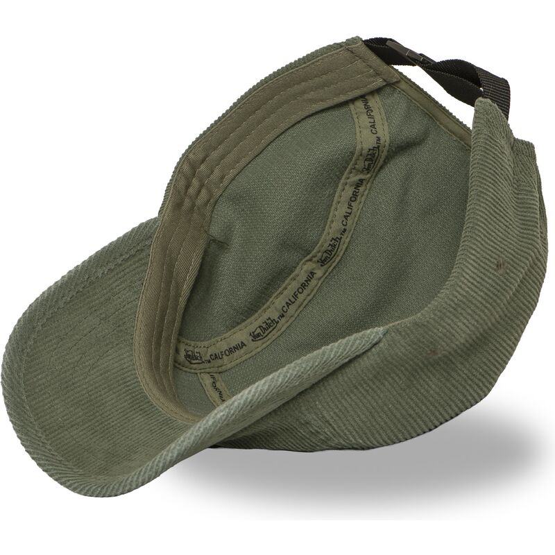 cappello-curvo-5-panel-verde-cinghia-regolabile-c5p-vel03-di-von-dutch