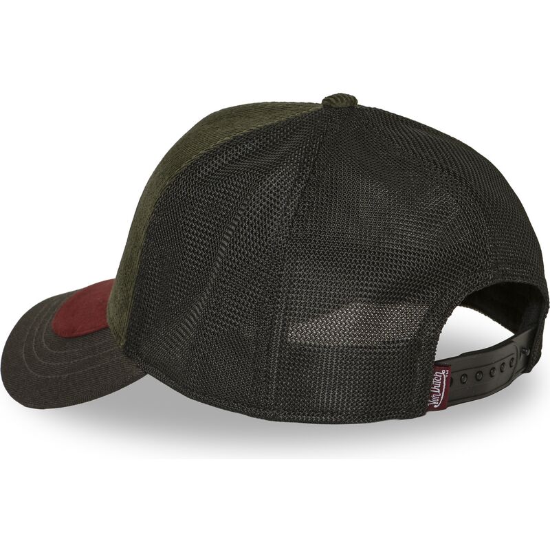 cappello-curvo-verde-snapback-shield07-di-von-dutch