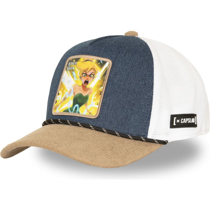 cappello-curvo-multicolore-snapback-pix1-power-pixie-campanellino-disney-di-capslab