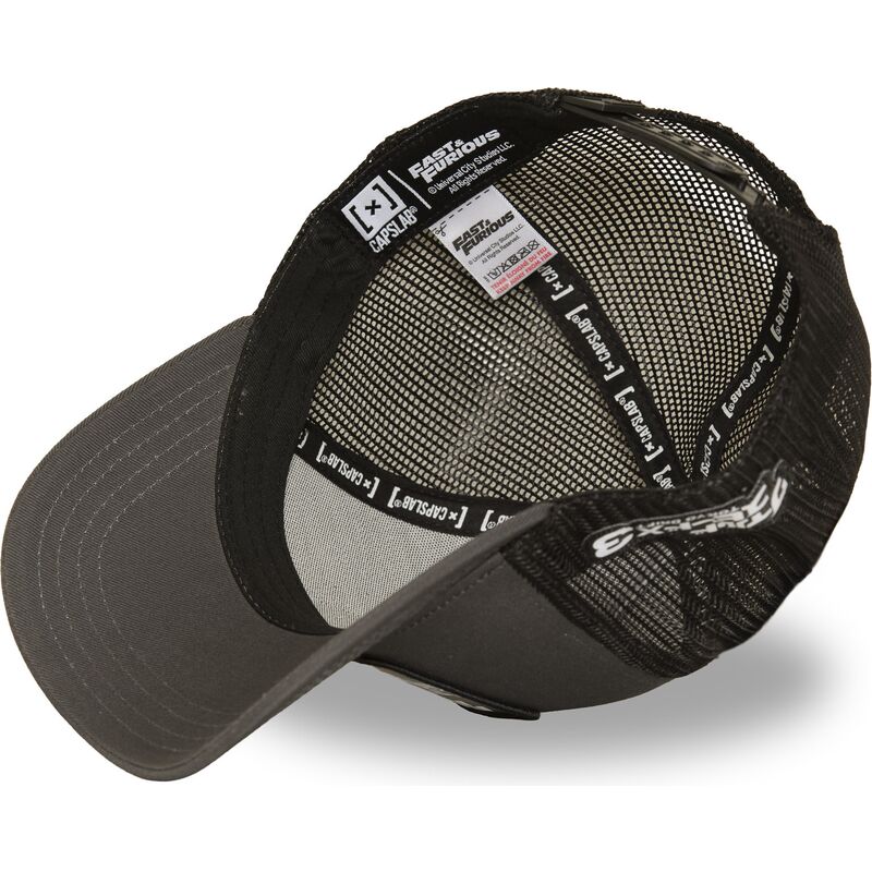 cappello-curvo-grigio-snapback-ff01-dri-fast-furious-di-capslab cappello-curvo-grigio-snapback-ff01-dri-fast-furious-di-capslab