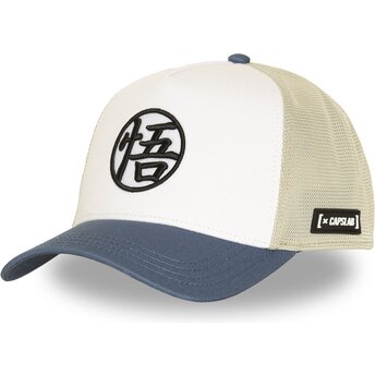 Cappello curvo beige snapback DBS9 BICO Son Goku Dragon Ball di Capslab