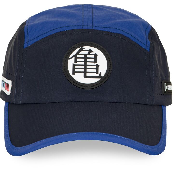 cappello-curvo-blu-snapback-db-gokb-kame-dragon-ball-di-capslab cappello-curvo-blu-snapback-db-gokb-kame-dragon-ball-di-capslab