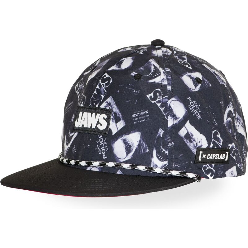 cappello-curvo-multicolore-snapback-jaw1-pos-squalo-di-capslab cappello-curvo-multicolore-snapback-jaw1-pos-squalo-di-capslab