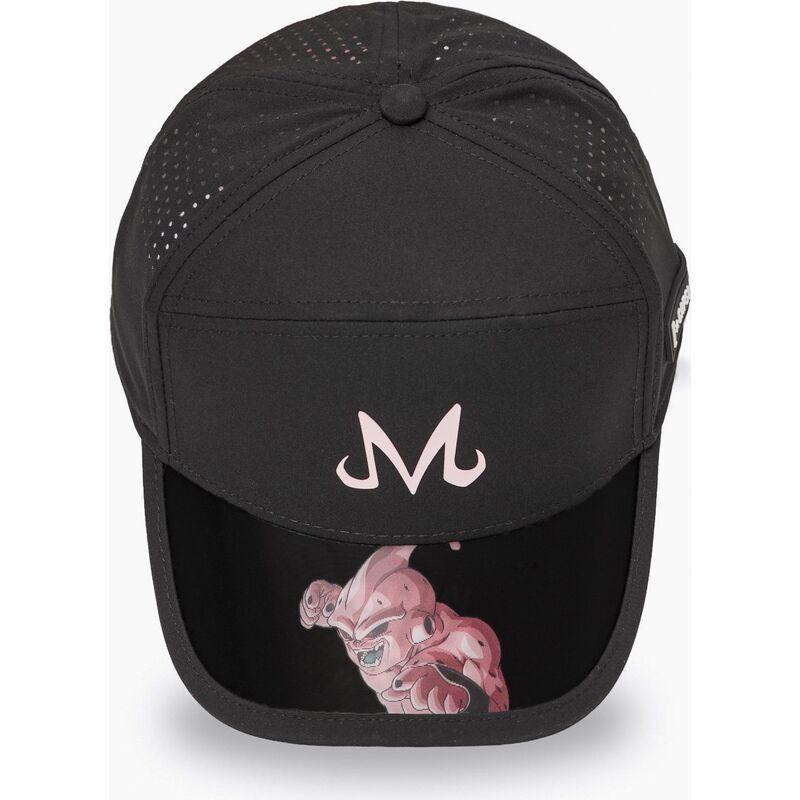 cappellino-curvo-nero-regolabile-kid-buu-dbz10-bu2-dragon-ball-di-capslab