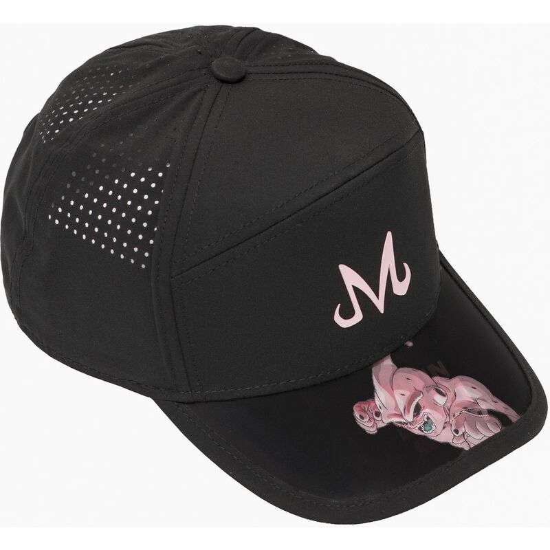 cappellino-curvo-nero-regolabile-kid-buu-dbz10-bu2-dragon-ball-di-capslab