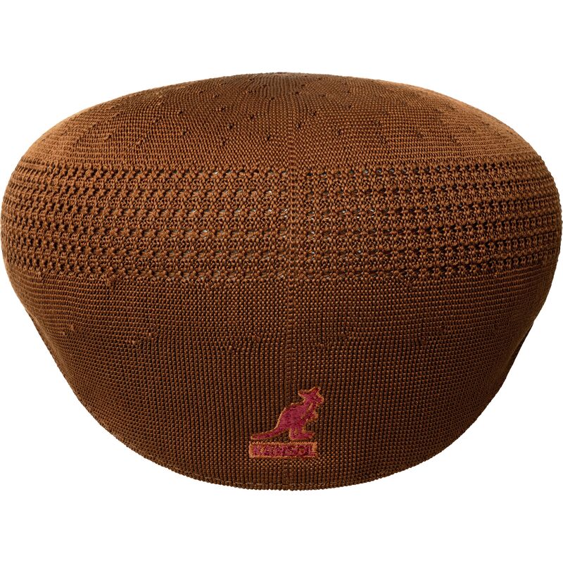 berretto-marrone-tropic-504-ventair-cognac-di-kangol