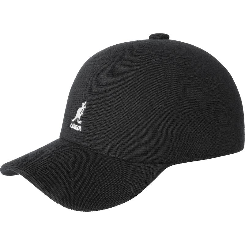 cappello-con-visiera-curva-nero-regolabile-bamboo-adj-spacecap-di-kangol