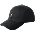 cappellino-curvo-nero-regolabile-washed-baseball-black-di-kangol