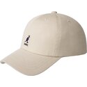 cappellino-curvo-beige-regolabile-washed-baseball-khaki-di-kangol