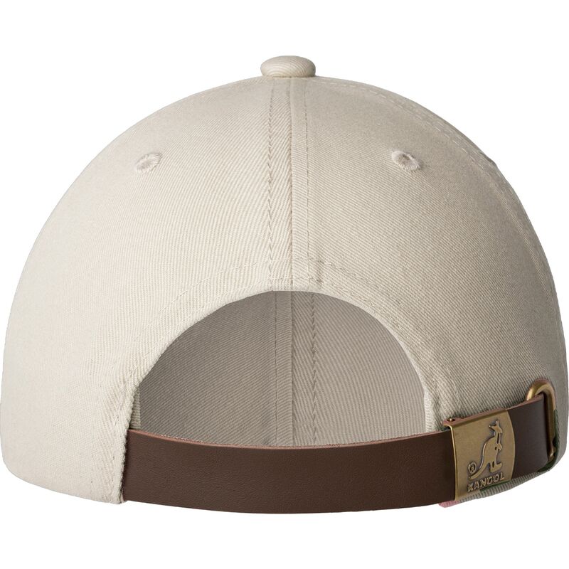 cappellino-curvo-beige-regolabile-washed-baseball-khaki-di-kangol