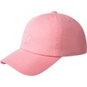 cappellino-curvo-rosa-regolabile-washed-baseball-pepto-di-kangol