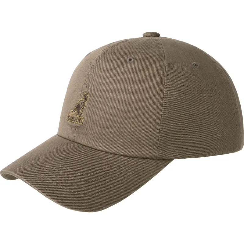 cappellino-curvo-grigio-regolabile-washed-baseball-smog-di-kangol