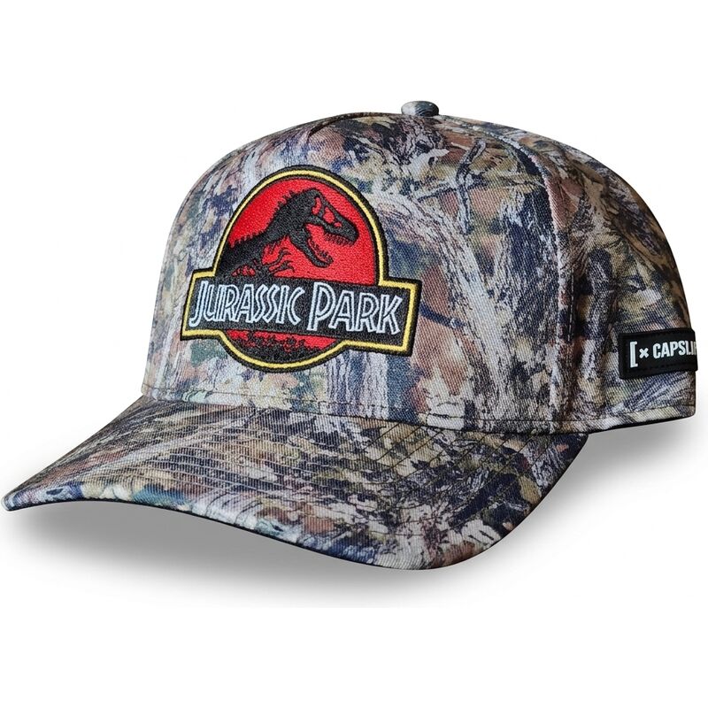 cappello-curvo-mimetizzazione-snapback-jur2-cam-jurassic-park-di-capslab