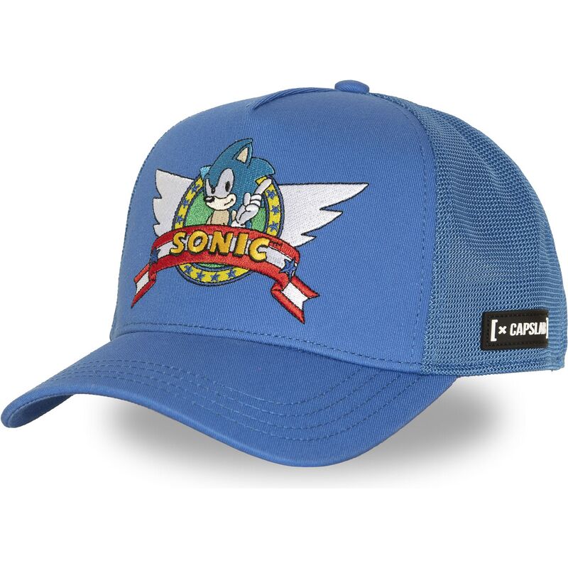 cappello-curvo-blu-snapback-son1-cla-sonic-sonic-the-hedgehog-di-capslab