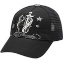 cappello-curvo-nero-snapback-dagger-scorpion-di-ed-hardy