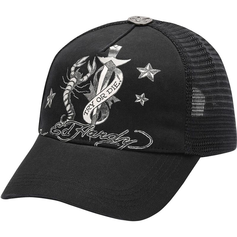 cappello-curvo-nero-snapback-dagger-scorpion-di-ed-hardy cappello-curvo-nero-snapback-dagger-scorpion-di-ed-hardy