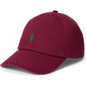 cappello-curvo-rosso-cinghia-regolabile-cotton-chino-classic-sport-di-polo-ralph-lauren