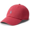 cappello-curvo-rosso-cinghia-regolabile-cotton-chino-classic-sport-di-polo-ralph-lauren