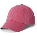cappello-curvo-rosa-cinghia-regolabile-cotton-chino-classic-sport-di-polo-ralph-lauren
