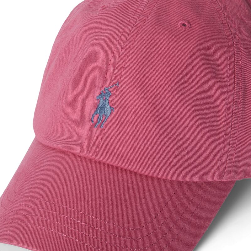 cappello-curvo-rosa-cinghia-regolabile-cotton-chino-classic-sport-di-polo-ralph-lauren cappello-curvo-rosa-cinghia-regolabile-cotton-chino-classic-sport-di-polo-ralph-lauren