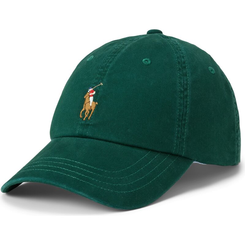 cappello-curvo-verde-cinghia-regolabile-classic-sport-college-green-di-polo-ralph-lauren cappello-curvo-verde-cinghia-regolabile-classic-sport-college-green-di-polo-ralph-lauren