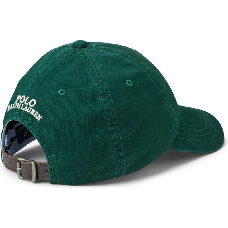 cappello-curvo-verde-cinghia-regolabile-classic-sport-college-green-di-polo-ralph-lauren cappello-curvo-verde-cinghia-regolabile-classic-sport-college-green-di-polo-ralph-lauren