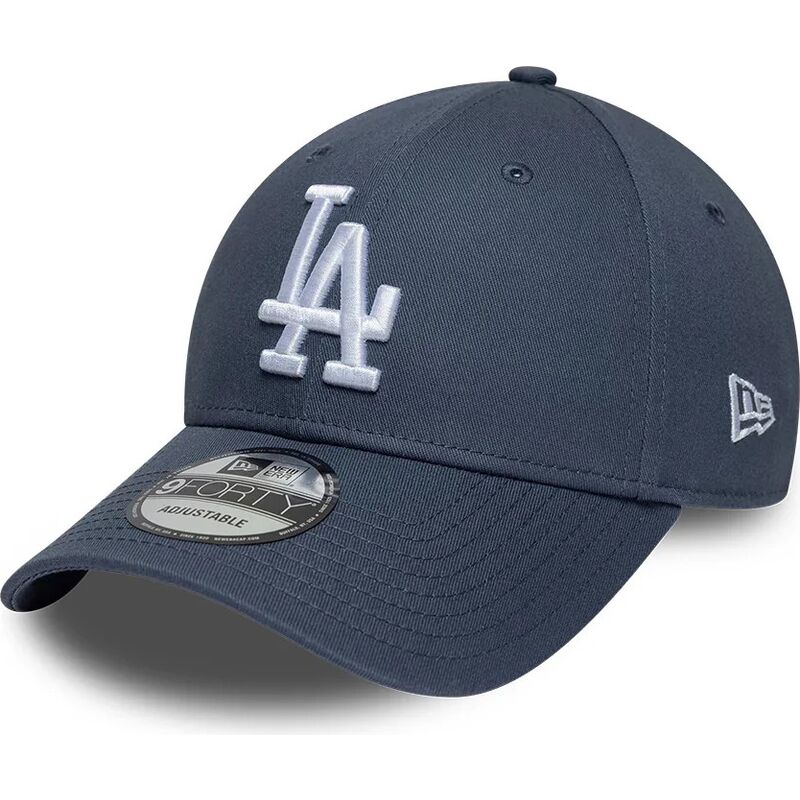 cappello-curvo-grigio-cinghia-regolabile-9forty-league-essential-dei-los-angeles-dodgers-mlb-di-new-era cappello-curvo-grigio-cinghia-regolabile-9forty-league-essential-dei-los-angeles-dodgers-mlb-di-new-era